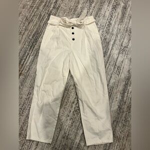 H&M High Rise Women Jeans - Cream